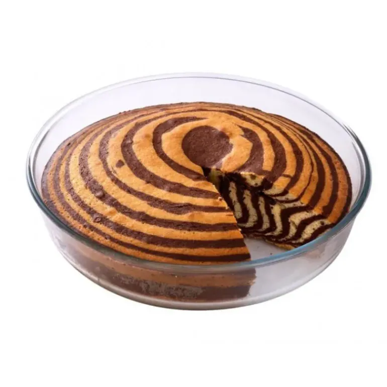 Moule à Manqué en Verre 25 cm 2,1 L Bake & Enjoy Pyrex
