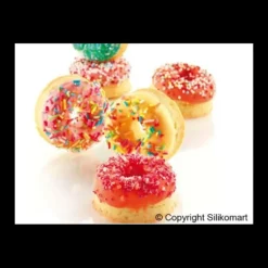 Moule 15 mini donuts en silicone