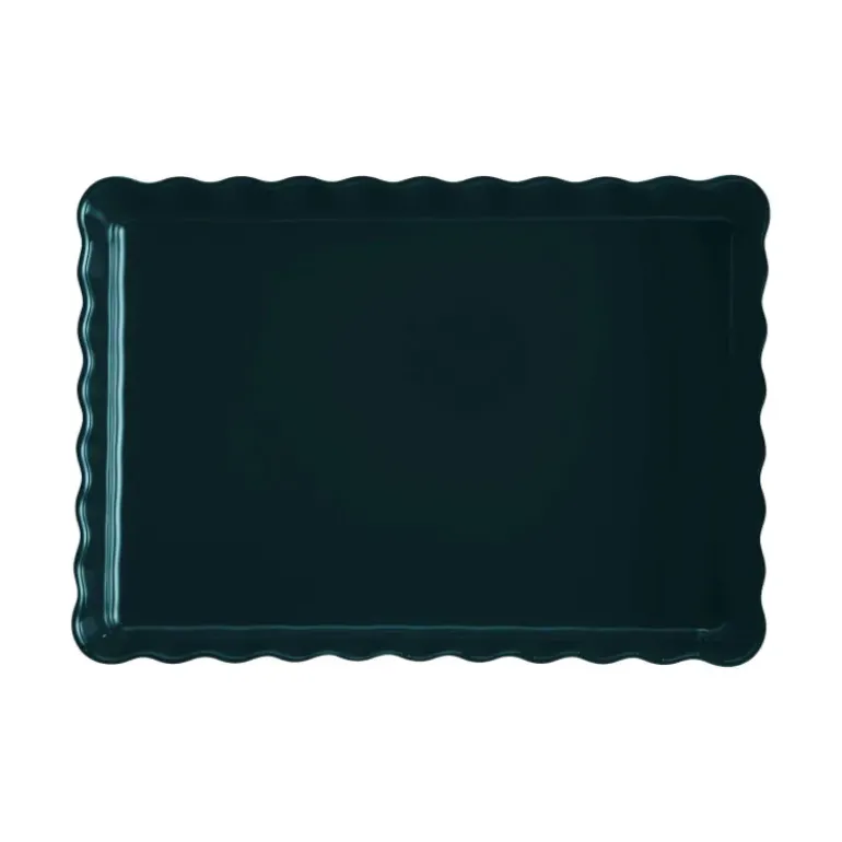 Moule à Tarte Rectangulaire en Céramique 33,5 x 24 cm Belle-Île Emile Henry