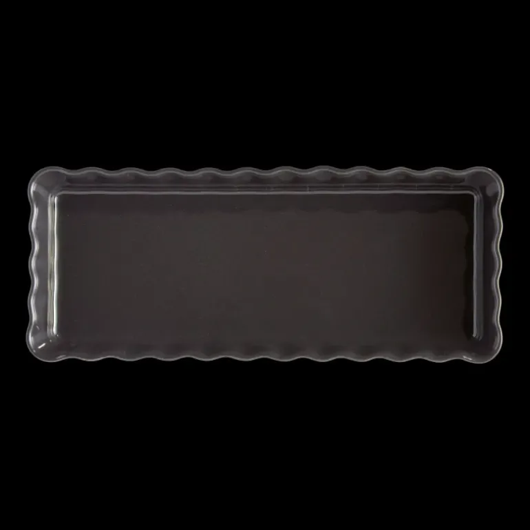 Moule à Tarte Rectangulaire en Céramique 15 x 36 cm Fusain Emile Henry