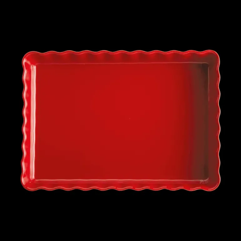 Moule à Tarte Rectangulaire en Céramique 33,5 x 24 cm Grand Cru Emile Henry