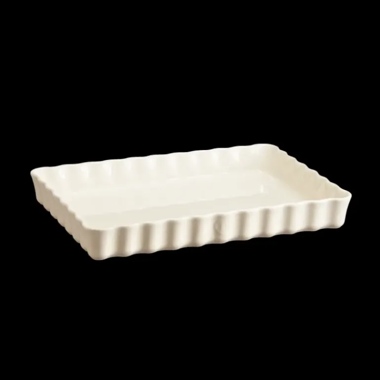Moule à Tarte Rectangulaire en Céramique 33,5 x 24 cm Argile Emile Henry