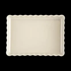 Moule à Tarte Rectangulaire en Céramique 33,5 x 24 cm Argile Emile Henry