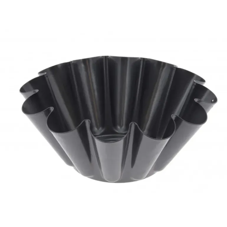 Moule Anti Adhésif Brioche 12 côtes Ø 22 cm x H 8,3 cm De Buyer