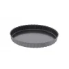 Moule Anti Adhésif Tarte Cannelée Droite Ø 28 cm x H 3 cm De Buyer