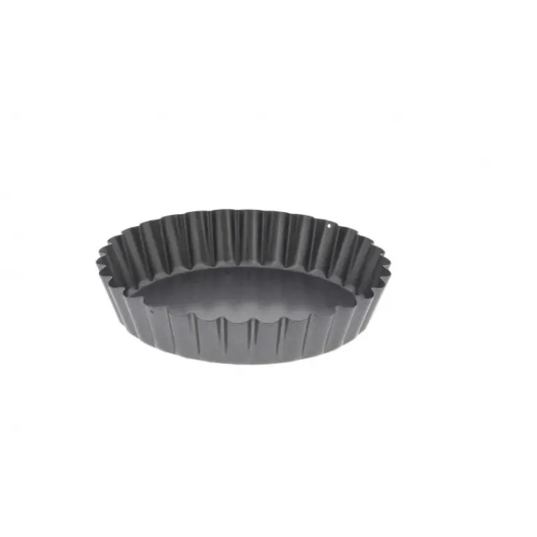 Moule Anti Adhésif Tartelette Cannelée Ø 12 cm x H 2 cm De Buyer