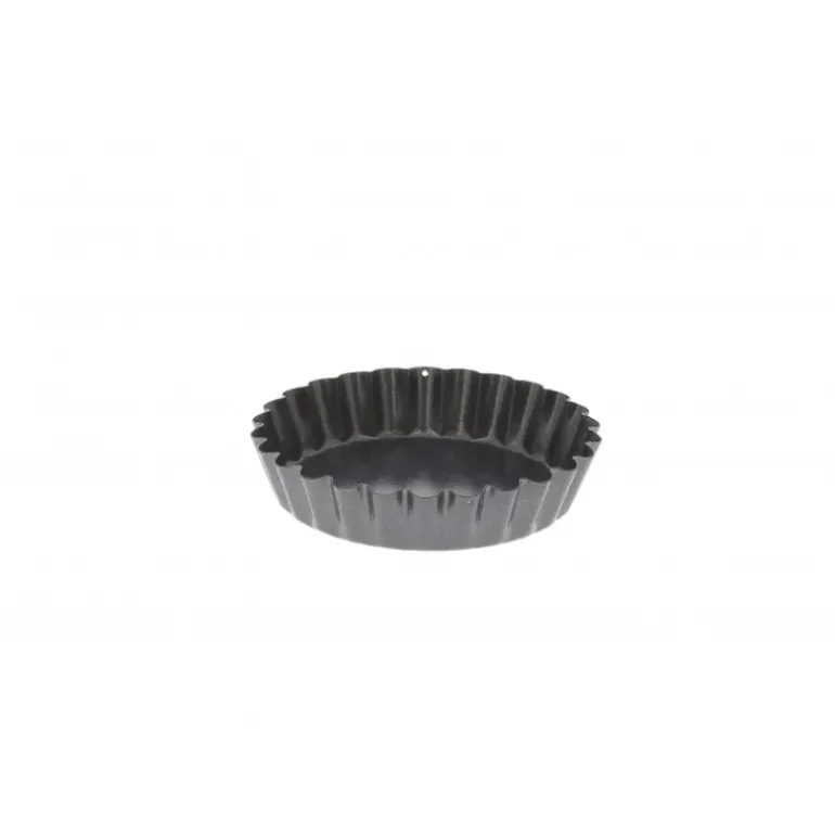 Moule Anti Adhésif Tartelette Cannelée Ø 10 cm x H 2 cm De Buyer