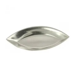 Moule Barquette Lisse Fer Blanc 12 cm (x12)