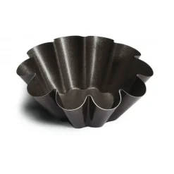 Moule Brioche 10 Côtes 7,5 cm x H 3 cm Anti-adhésif Gobel