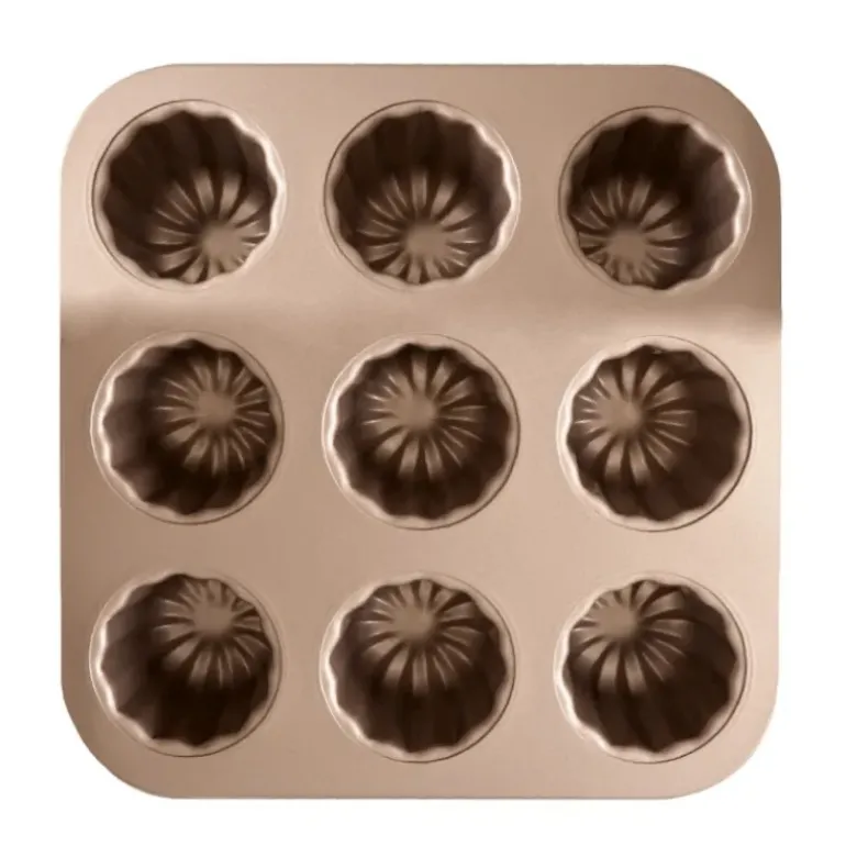 Moule Cannelés Antiadhésif 26,5 cm x H 6 cm Scrapcooking