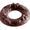 Moule Chocolat Couronne de Noël (x10) Chocolate World