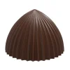 Moule Chocolat Demi Sphère Plissée 46,5 mm (x10) Chocolate World