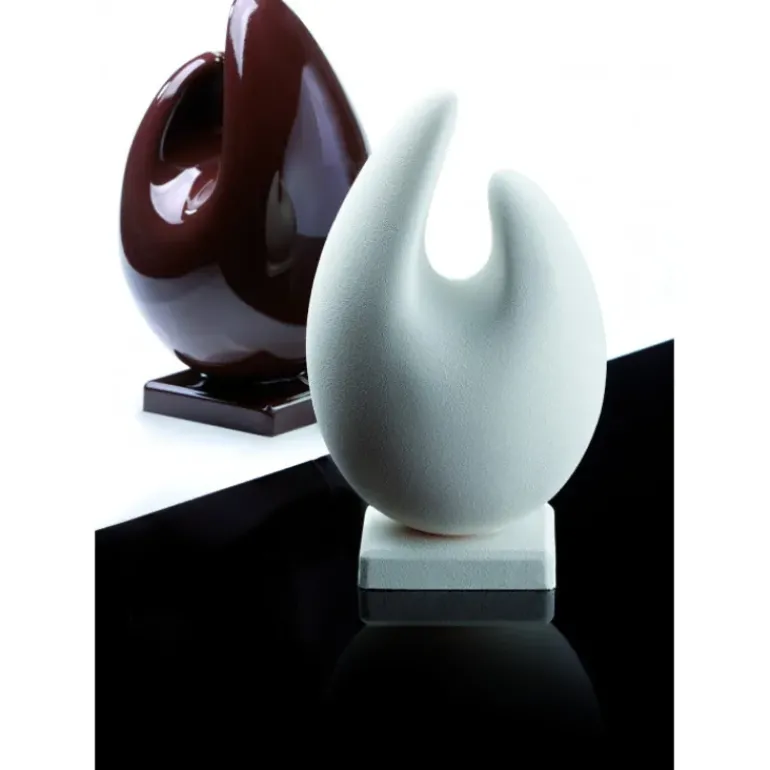 Moule Chocolat Oeuf Organic Ø 13,5 x H 21,5 cm (x2) Pavoni