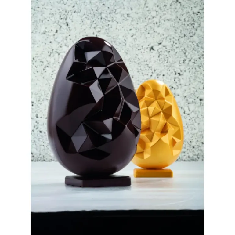 Moule Chocolat Oeuf Picasso Ø 14 x H 21,5 cm (x2) Pavoni