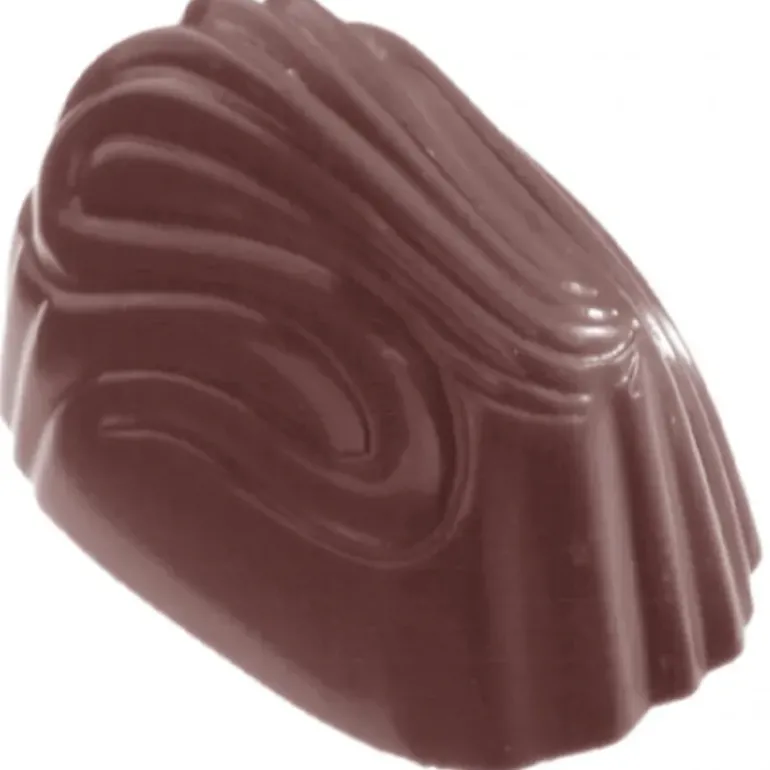 Moule Chocolat Ovale Décoré (x32) Chocolate World
