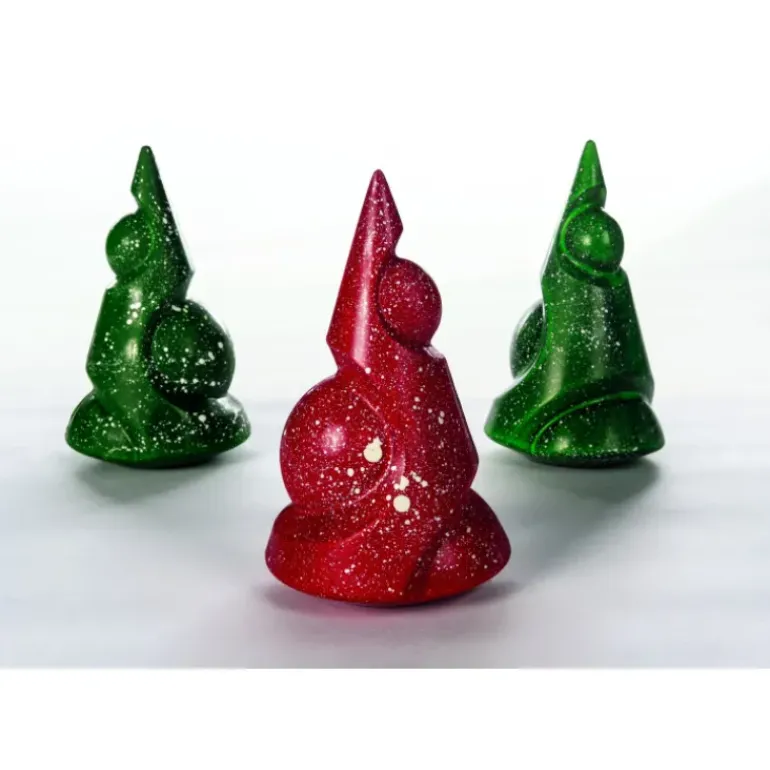 Moule Chocolat Sapin de Noël Merlin Ø 12 cm x H 20 cm (x2) Pavoni
