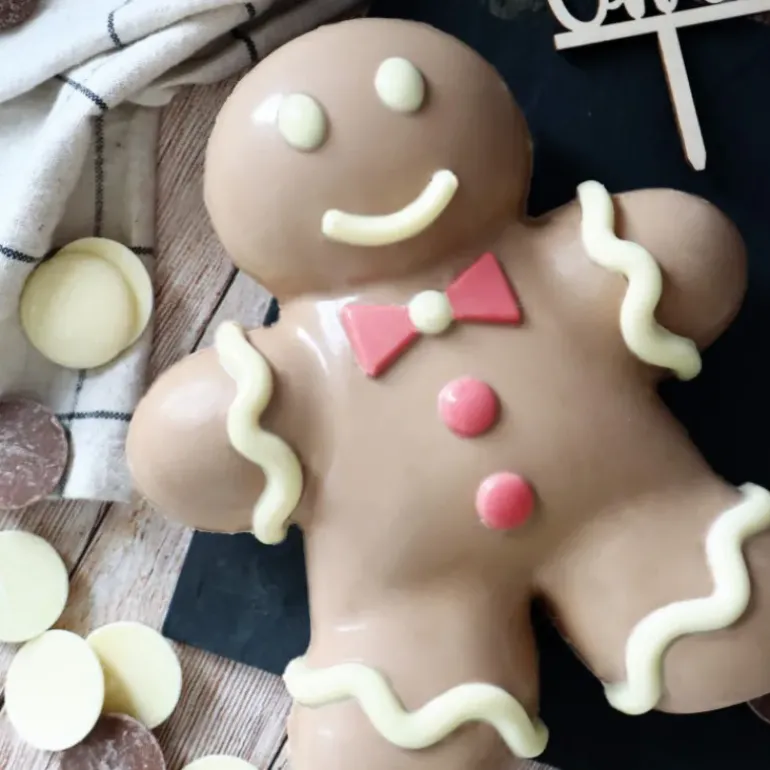 Moule 3D Chocolat Bonhomme Pain d'Epices Scrapcooking