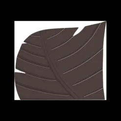 Moule Embout de Bûche 9012 Feuille 9,3 x 8 cm (x6)