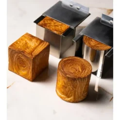 Moule Inox Croissant Géométrique Cylindre 6,5 x H 6 cm Pavoni