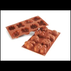 Moule Nature et Animaux 8 Pièces en Silicone