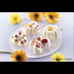 Moule Nature et Animaux 8 Pièces en Silicone