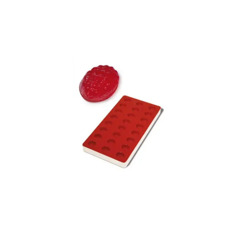 Moule Pâte de Fruit Ananas 24 empreintes 9ml SilikoMart Professional
