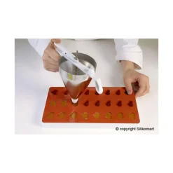 Moule Pâte de Fruit Bonbon 24 empreintes 6ml SilikoMart Professional