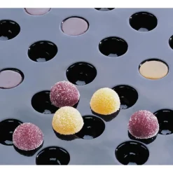 Moule Silicone 70 Demi-sphères 3 cm x H 1,8 cm Flexipan