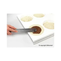Moule silicone 12 empreintes rondes Ø115 mm Silikomart