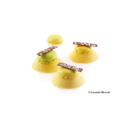 Moule Silicone 60 Mini Tartelettes Ø4,4 x 1 cm 10ml SilikoMart Professional