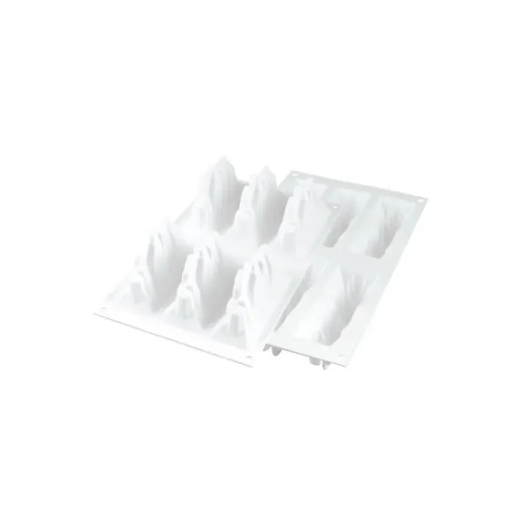 Moule Silicone 6 Montagnes Tre Cime 120 ml Silikomart Professional