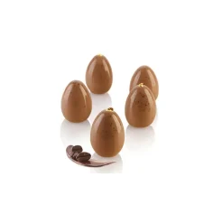 Moule Silicone 12 Oeufs Ø 3,4 cm x H 4,7 cm Silikomart Professional