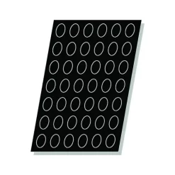 Moule Silicone 42 Quenelles 6 x 4 cm Flexipan