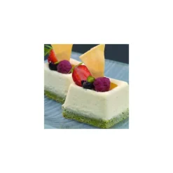Moule Silicone 70 Savarins Carrés 3,7 cm x H 1,6 cm Flexipan