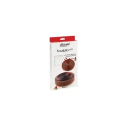 Moule Silicone 2 Tourbillons 100ml Grand Modèle Silikomart Professional