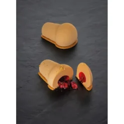 Moule Silicone Baba 7,8 x 5,4 cm x H 4,6 cm (x15) Pavoflex