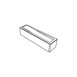 Moule Silicone Bande Inclinée 12 x 3 cm x H 3,5 cm (x20) Pavoflex