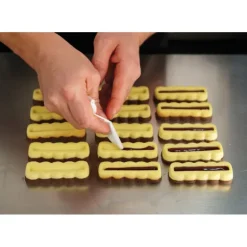 Moule Silicone Barre Snack 9 x 3 cm x H 1,9 cm (x15) Pavoni