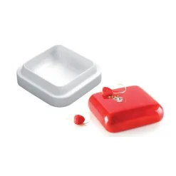 Moule Silicone Carré Bombé 600ml Silikomart Professional