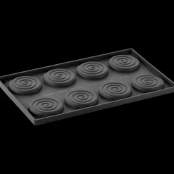 Moule Silicone Décor Hypnose Ø 6 cm x H 1 cm (x8) Pavoni