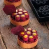 Moule Silicone Décor Mini Framboises Ø 6,2 cm x H 2,1 cm (x8) Pavoni