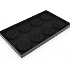 Moule Silicone Décor Mini Noisettes Ø 6 cm x H 1,8 cm (x8) Pavoni