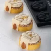 Moule Silicone Décor Mini Amandes Ø 6 cm x H 1,4 cm (x8) Pavoni