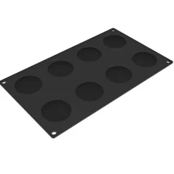 Moule Silicone Frisbee Ø 6 cm x H 2,8 cm (x8) Pavoflex