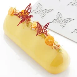 Moule Silicone Gourmand Grand Papillon 6 x 5,8 x H 0,2 cm (x8) Pavoni