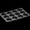 Moule Silicone Insert Rond Disco Ø 12 cm x H 3 cm (x12) Pavoflex