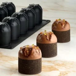 Moule Silicone Panettone Ø 5,5 x H 6,5 cm (x15) Pavoflex
