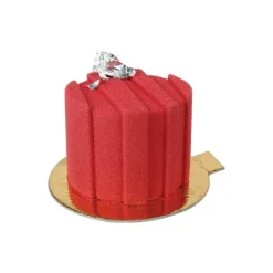 Moule Silicone Rond Rayé Ø 6 cm x H 4,5 cm (x24) Pavoflex
