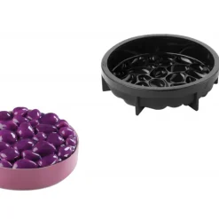 Moule Silicone Rond Rocky Ø 18 x H 5 cm Pavoni