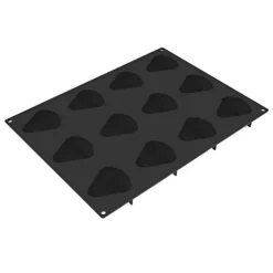 Moule Silicone Sfogliatella 7,7 x 7,15 cm x H 3,5 cm (x12) Pavoflex